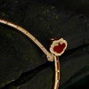 ［结·锁系列］18K金钻石红玛瑙项圈#如意RUYI 商品缩略图2