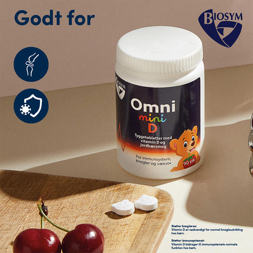 [保税区-FX]Biosym儿童维生素D3 90粒. Biosym OmniMINI D 90 tab. 商品图3