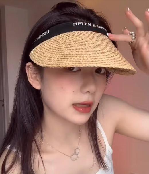 出韩国helen kaminski贵妇草帽，章若楠同款，今夏必选单品 商品图0