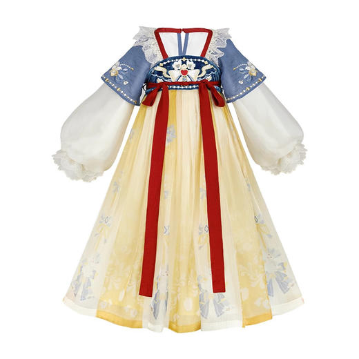 裁缝学苑TH03国风童装公主裙纸样儿童汉服连衣裙裙子打版裁剪 商品图1