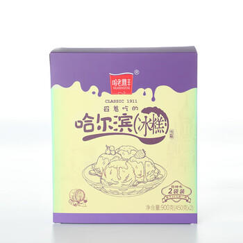 哈老鼎丰朗姆味冰糕 哈尔滨风味 冰淇淋冰棍雪糕冷饮冰激凌900g（450g*2） 商品图4