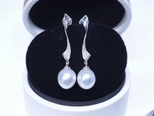 10.2mm澳白耳环 商品图0