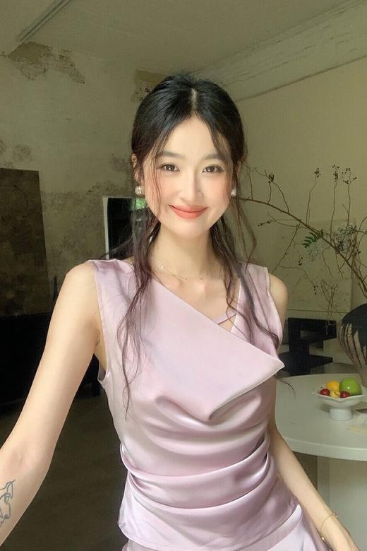 amadella 优雅气质绸缎无袖套装裙 20840 商品图3