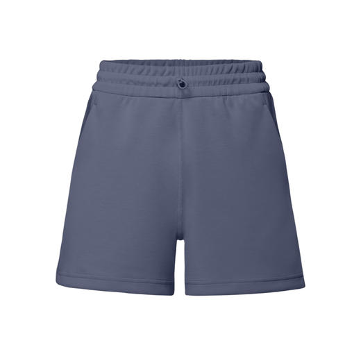 跃牌【倚窗听雨】Athena lulu夏新款砂洗空气层瑜伽裤女高腰宽松健身运动休闲短裤DK117 商品图1