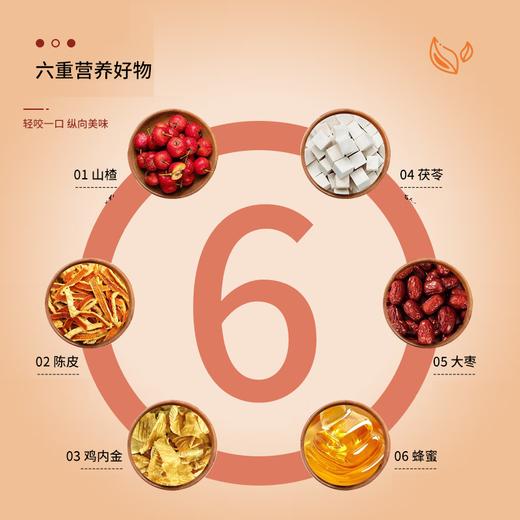 宝桢堂【非遗传承技艺】六物山楂丸山楂球酸甜休闲零食 配料干净 108g/盒 商品图2