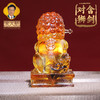 宋韶光大师新款含剑对狮 古法琉璃摆件家居礼品饰物 商品缩略图4