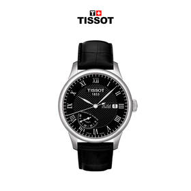 【般贸】Tissot天梭力黑色皮带手表男