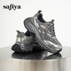预售|Safiya/索菲娅2025时尚烫钻厚底轻便增高百搭透气休闲老爹鞋SFD3112061 商品缩略图6