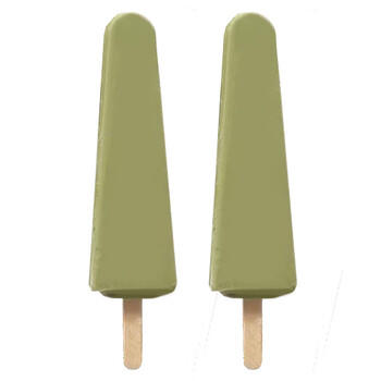 田牧绿钻零蔗糖绿豆沙味70g*10支无添加蔗糖雪糕冷饮冰激凌冰棍 商品图0