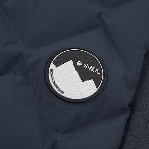 水孩儿童装儿童羽绒长裤加绒2025秋装新品中大童防泼水保暖卫裤子 商品图3