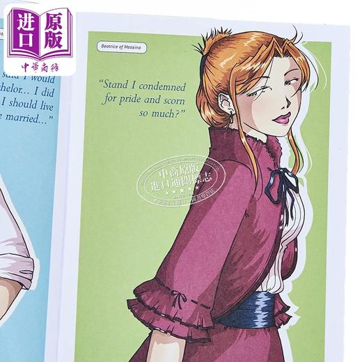 预售 【中商原版】无事生非 漫画莎士比亚系列 Manga Shakespeare Much Ado About Nothing 英文原版 Emma Vieceli 商品图2