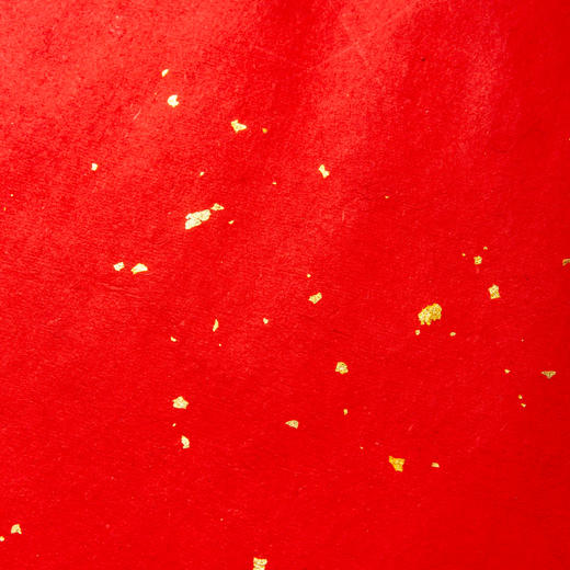 70-80年代杨柳青画店制“洒真金大红冷金笺”（一张） 商品图6