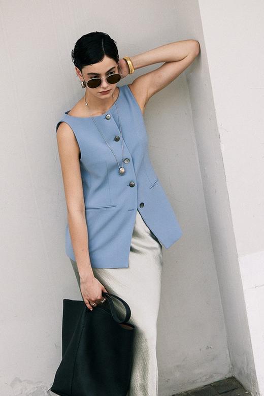 ESTELLICA 通勤无袖简约气质套装 20833 商品图8