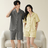 HNAN 纯棉情侣款开衫家居服  睡衣 亲肤透气 舒适柔软 多款可选 商品缩略图5