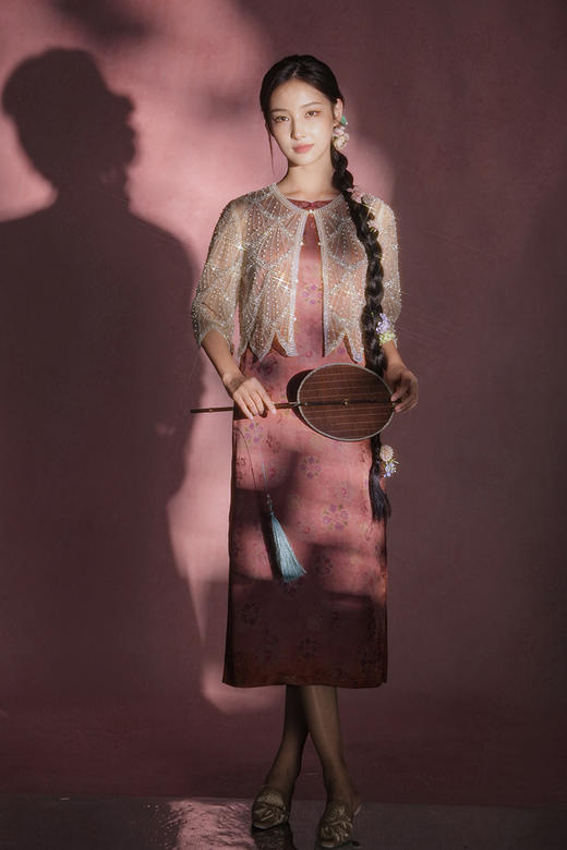 逸红颜明月优选#爆闪波浪边外套​​「天鹅」重磅高定非遗系列，双层蕾丝网纱，如月光织就～ 商品图12