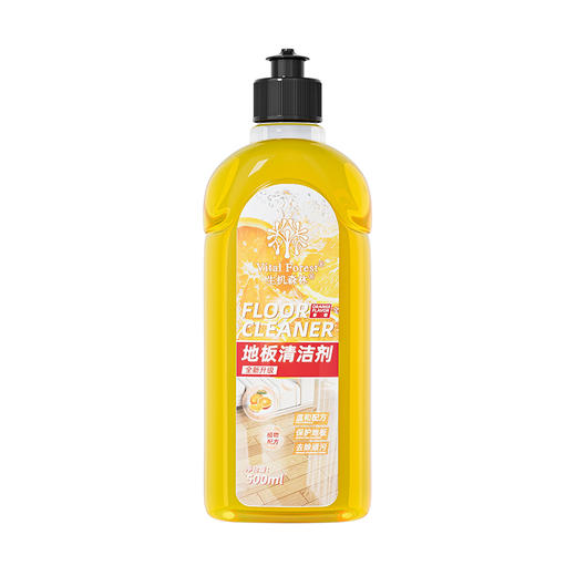 生机森林地板清洁剂瓷砖清洗剂家用去污垢神器拖地清洁液500ml*4瓶 商品图2