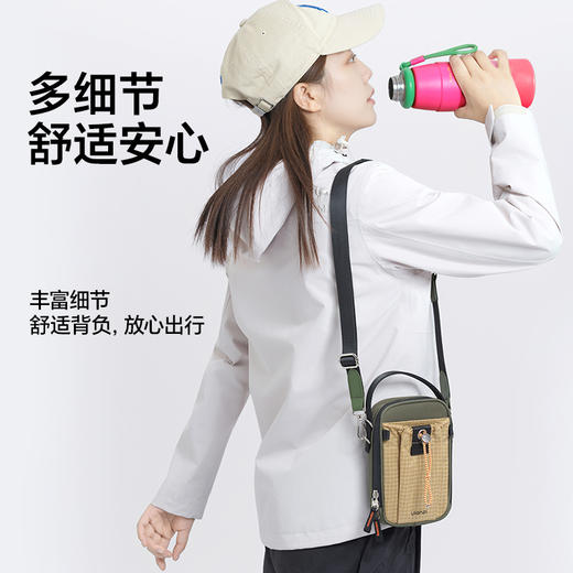 Ulanzi优篮子 NC-02多功能轻量小挎包手机Action运动相机Pocket3休闲斜挎包CCD户外街拍数码配件收纳单肩包 商品图6