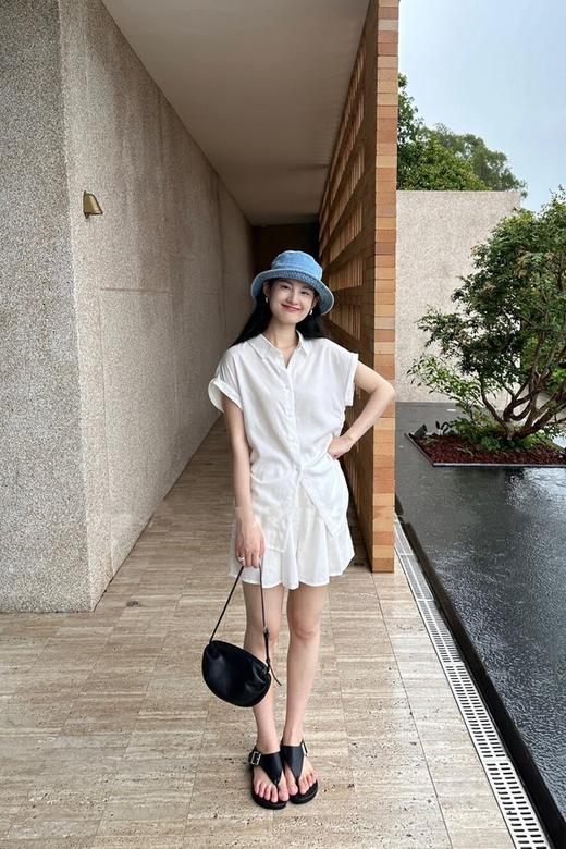 LNNNS 小众设计天丝衬衫套装 20851 商品图3