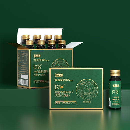 劲牌持正堂玖侣牡蛎葛根枳椇子饮料（红茶味）400ml 商品图2