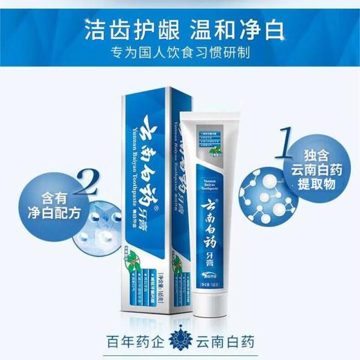 云南白药牙膏 冬青香型165g/支 商品图0