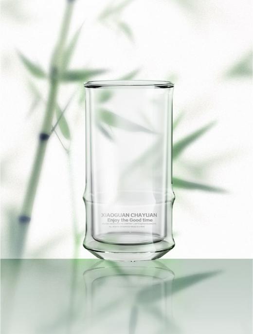 2025年新品小罐茶竹节杯300ML--4只装：发中通快递 商品图1