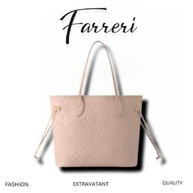 驴家M45686Neverfull 中号托特包沙色