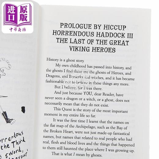 预售 【中商原版】驯龙高手原著英版8 英文原版原著小说书籍电影原著 How to Train Your Dragon 驯龙高手龙鳞版 驯龙高手英文版 可搭哈利波特 商品图2