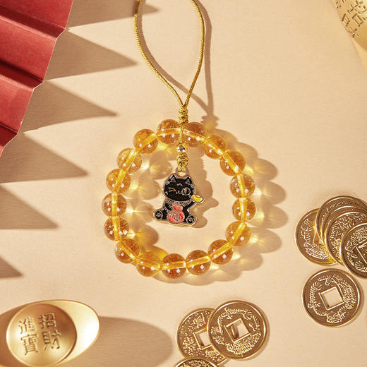 大英博物馆 巴斯特系列 招财进宝 手机绳 商品图2