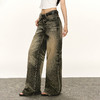 Ariseism 美式复古牛仔裤女夏季新款休闲长裤子 商品缩略图2