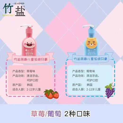 LG萌趣儿童按压牙膏（葡萄味） 商品图4