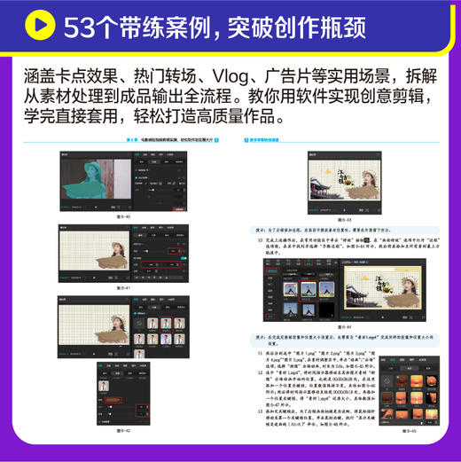 新手学剪映快速通 手机剪映视频教程书短视频剪辑从*开始学做短视频制作剪辑教程基础手机版电脑抖音vlog小红书 商品图2