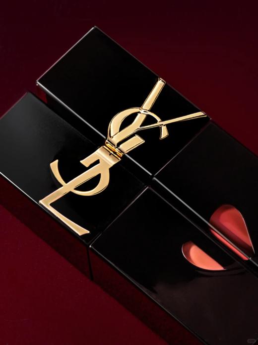 YSL爱心限定浮雕黑管唇釉浮雕爱心唇釉 商品图3