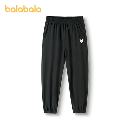 巴拉巴拉童装女童长裤儿童裤子2025夏装新款中大童凉感束脚裤轻薄 商品图1