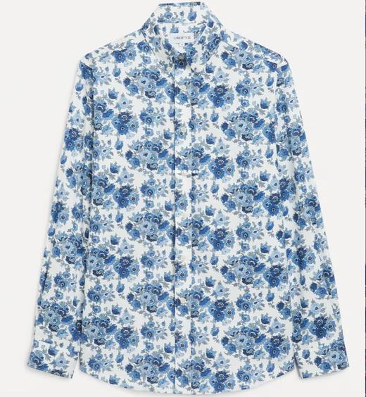 LP128A Madeleine 玛德琳 皮卡棉 150周年纪年蓝色款 Liberty 邮费到付 251元/米幅宽143cm 商品图4