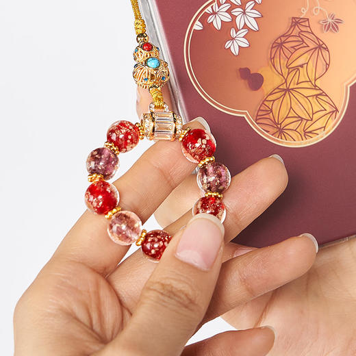 大英博物馆 东方梦境系列 景泰蓝九紫离火手机绳 商品图2