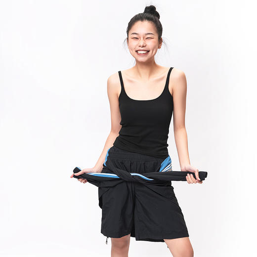 靴下物纯棉背心女士白色内搭夏外穿打底无袖上衣辣妹设计感小吊带 商品图4