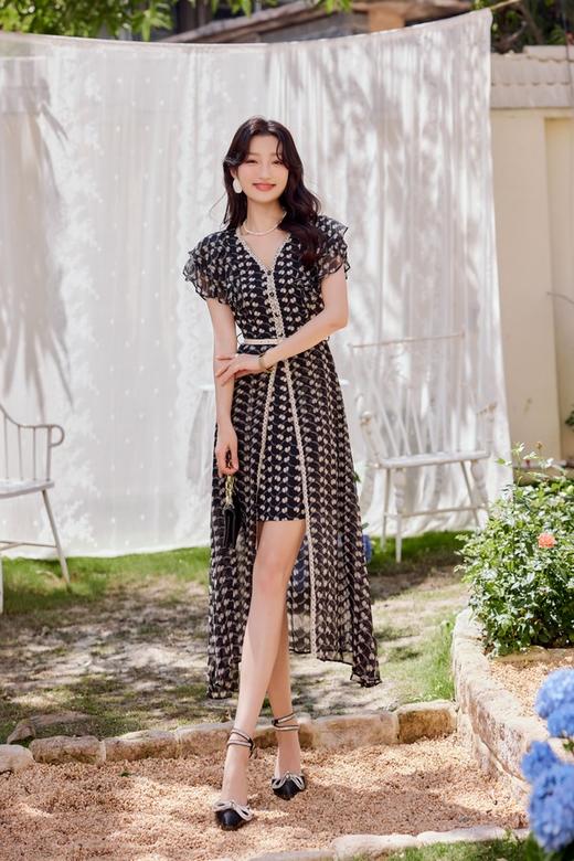 Le Malene 气质风轻薄飘逸连衣裙 20842 商品图1