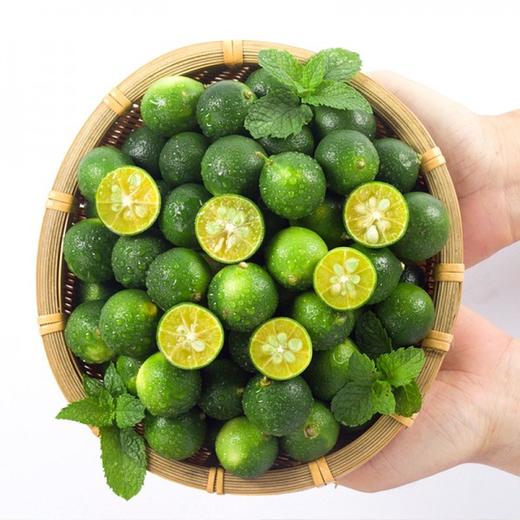 #基地直发#【夏季爆款】海南青金桔 【2.5-3斤净重大果（单果12-20g个）】新鲜酸甜桔子青皮小蜜桔时令孕妇水果 商品图0