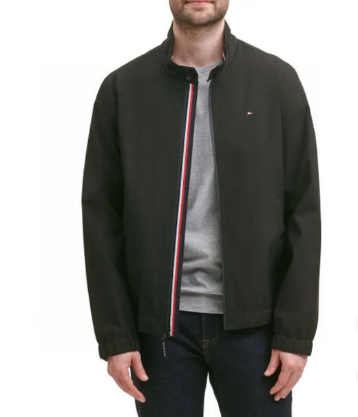 新款好帅气❤️Tommy男士飞行员夹克外套折扣！美国直邮特价399元🉐包税包邮到手了，有黑色和蓝色，S-XXL，国内连一件衬衫都买不了 商品图1