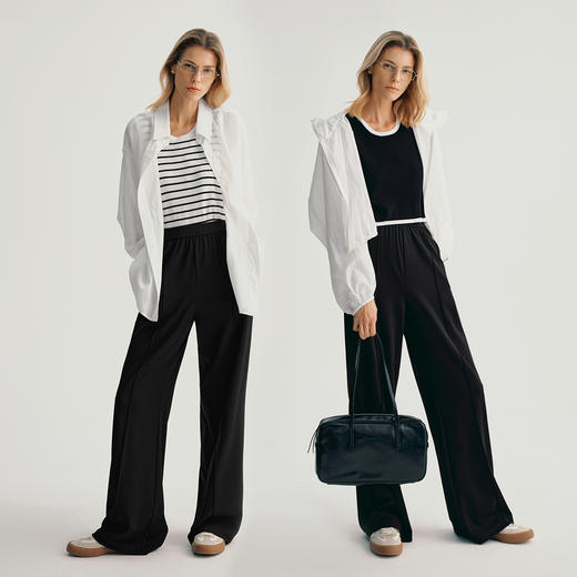 【商场同款】麦檬春秋梭织长裤5F8152011 商品图3