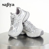 预售7天|Safiya/索菲娅2025潮酷厚底轻便增高透气百搭休闲运动老爹鞋SFD3112062 商品缩略图8