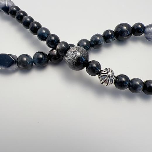 【普陀山】五⾏属⽔招财织梦者晶石手串 ⼿围14-14.5 商品图6