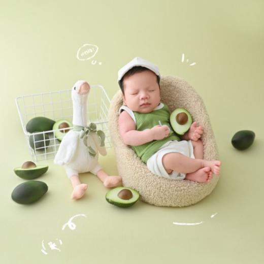 【特惠0元拍】石家庄时光baby| 0-40天超值上门拍宝宝照：3服造+5张底片，加赠7寸添禧之礼手工相册一本！ 商品图3