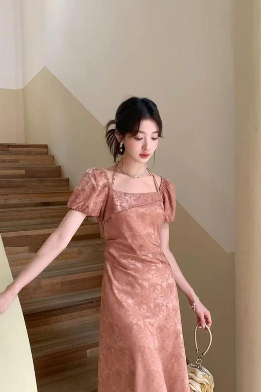 Stay2Weeks 法式纯欲提花修身连衣裙 20850 商品图0