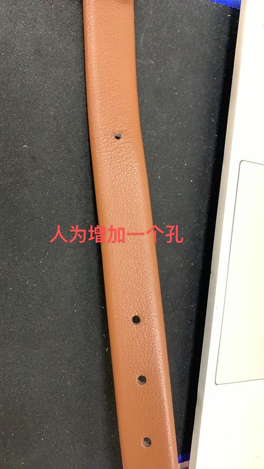 6941941111971 金利来goldlion 女式皮带头层牛皮女士腰带简约时装扣女士裤带 商品图3