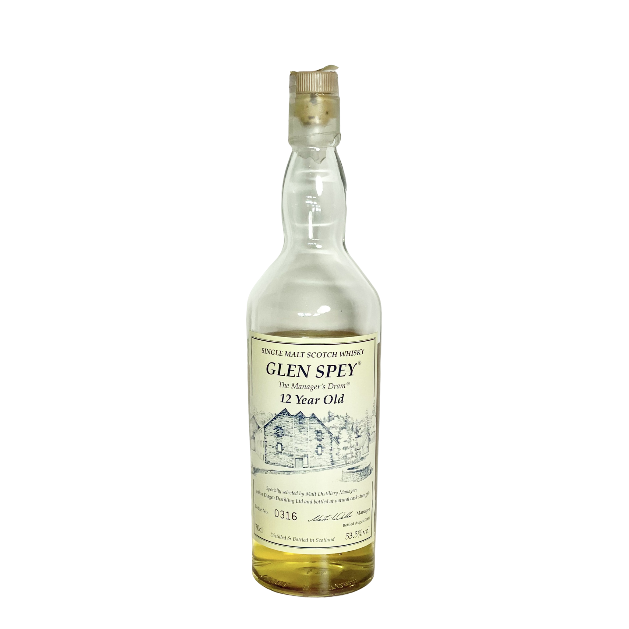 经理之选-格兰司佩12年单一麦芽威士忌