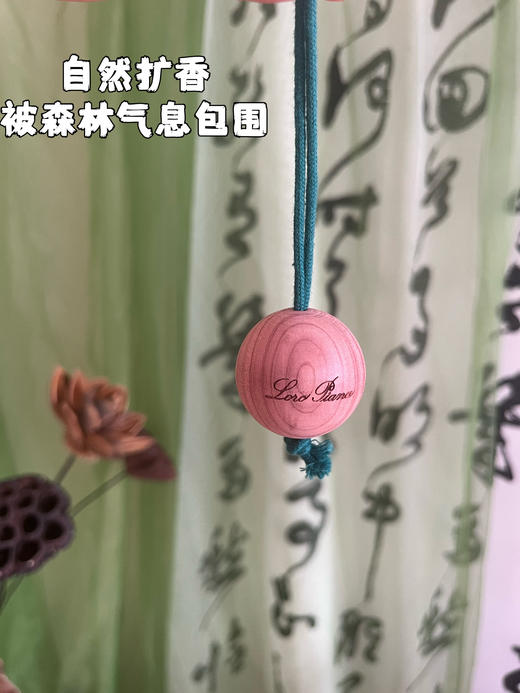 ✨【天然进口红雪松木球】天然进口材质✨ 原木切割🌿 商品图1