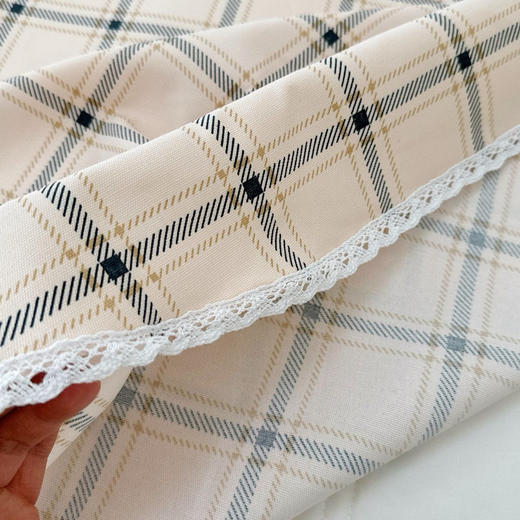 【100%全棉❗三件套】高品质全棉细纱粗布软凉席(花边款）夏日必入款👏 商品图7