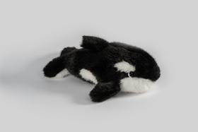 贝林自然世界虎鲸毛绒玩具博物馆文创伴手礼