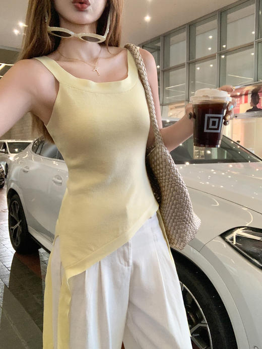 【110元任选2件】最后一波现货！不规则织吊带背心 商品图7